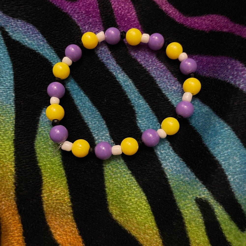 Nonbinary Flag Bracelet - Picture 2 of 3